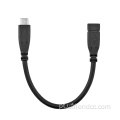 Dados carregando o cabo de extensão USB-C feminino